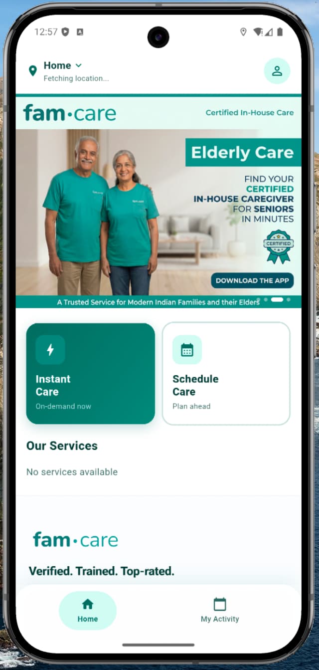 Famcare App Screenshot 3